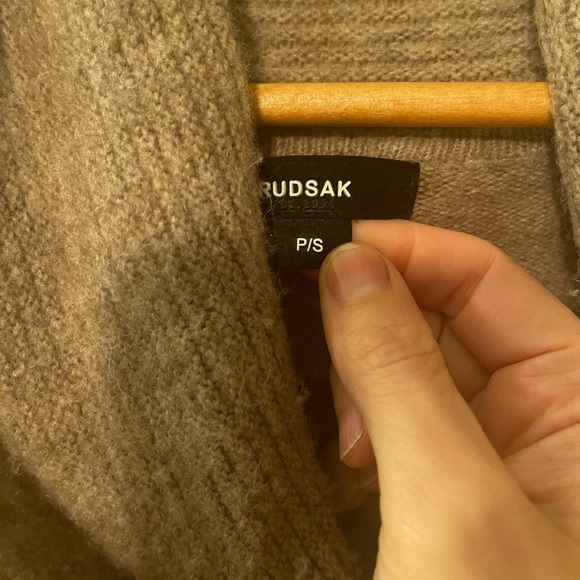 Rudsak  long cardigan-dress size small - Picture 4 of 5